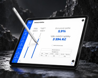 Interaktivní prezentace RELOGIO na tabletu